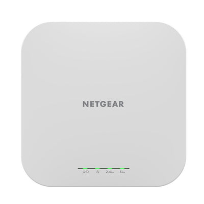 NETGEAR Insight Cloud Managed WiFi 6 AX1800 Dual Band Access Point (WAX610) 1800 Mbit/s Bianco Supporto Power over Ethernet (PoE) [WAX610-100EUS]