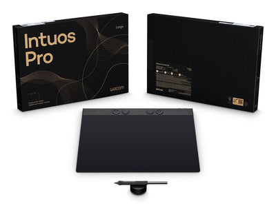 Wacom Intuos Pro Large tavoletta grafica Nero 349 x 195 mm USB/Bluetooth [PTK870K0B]
