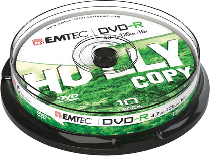 Emtec ECOVR471016CB DVD vergine 4,7 GB DVD-R 10 pezzo(i) [ECOVR471016CB]