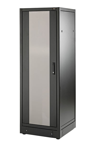 RACK 34U 800x800 H.1601 porta anteriore Vetro NERO [ITR-309061-SZ]