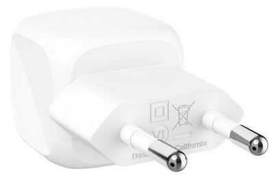Belkin WCA009kqWH Computer portatile, Smartphone, Tablet Bianco AC Ricarica rapida Interno [WCA009KQWH]