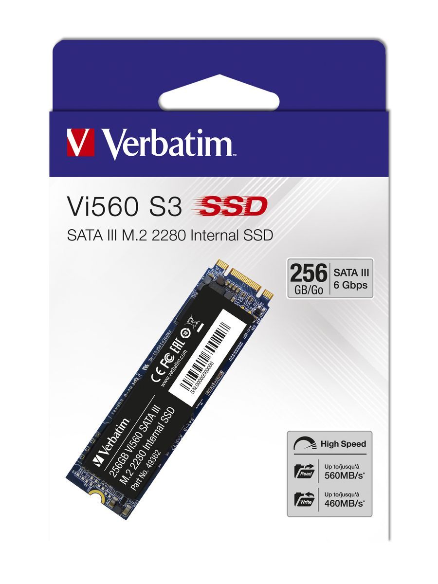 Verbatim Vi560 S3 M.2 SSD 256 GB [49362]