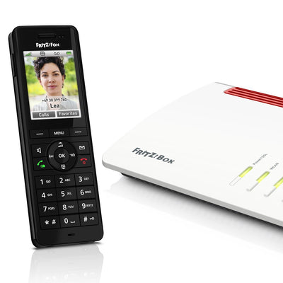 FRITZ!Fon X6 INT Telefono DECT Identificatore di chiamata Nero [20003009]