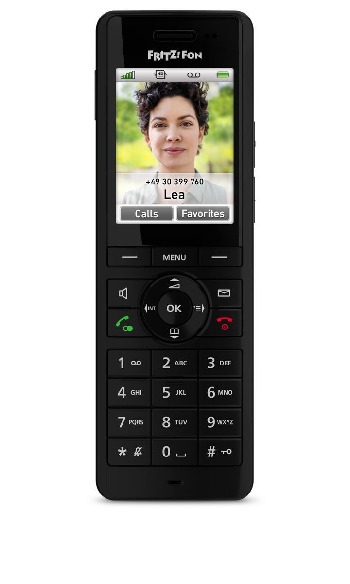 Fon X6 Telefono DECT Identificatore di chiamata Nero [20003009]