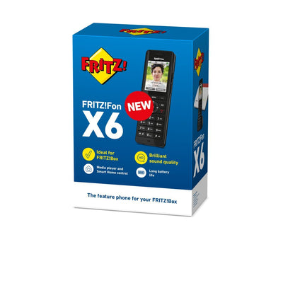 Fon X6 Telefono DECT Identificatore di chiamata Nero [20003009]