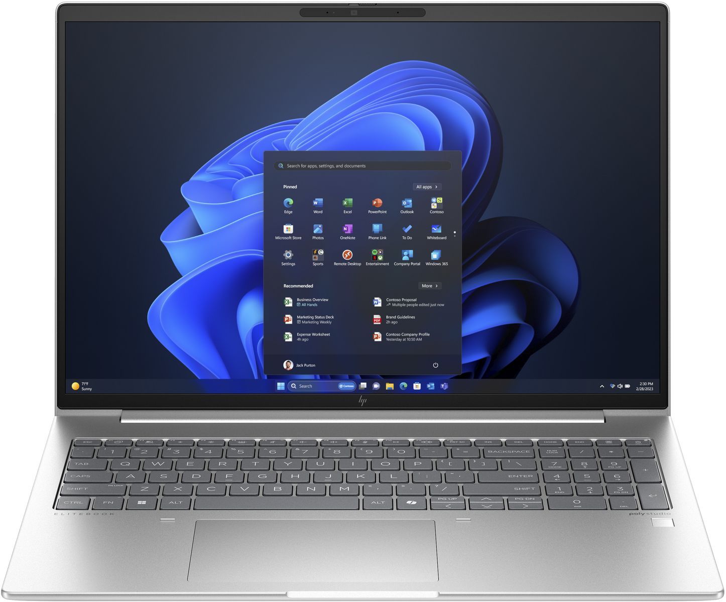 HP EliteBook 660 G11 Intel Core Ultra 7 165U Computer portatile 40,6 cm (16") WUXGA 16 GB DDR5-SDRAM 512 GB SSD Wi-Fi 6E (802.11ax) Windows 11 Pro Argento [9Y7D6ET#ABZ]