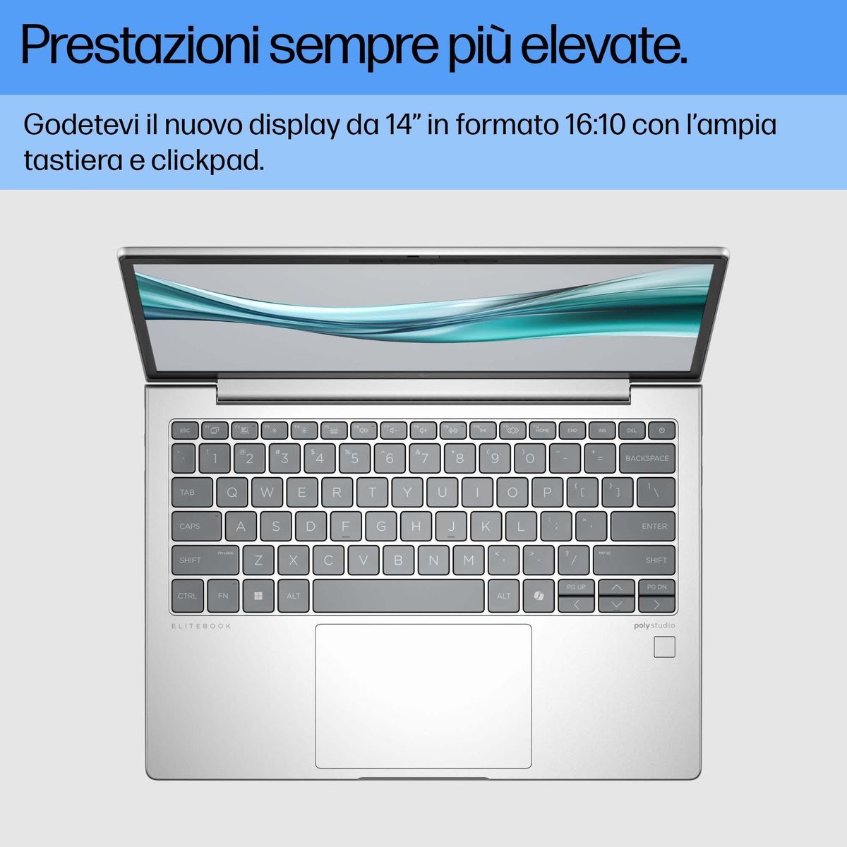 HP EliteBook 660 G11 Intel Core Ultra 7 165U Computer portatile 40,6 cm (16") WUXGA 16 GB DDR5-SDRAM 512 GB SSD Wi-Fi 6E (802.11ax) Windows 11 Pro Argento [9Y7D6ET#ABZ]