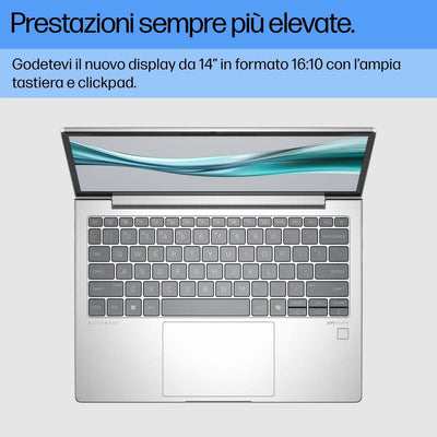 HP EliteBook 660 G11 Intel Core Ultra 7 165U Computer portatile 40,6 cm (16") WUXGA 16 GB DDR5-SDRAM 512 GB SSD Wi-Fi 6E (802.11ax) Windows 11 Pro Argento [9Y7D6ET#ABZ]