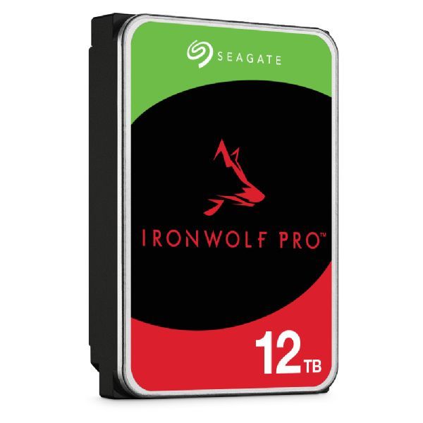 Seagate IronWolf Pro ST12000NT001 disco rigido interno 12 TB 7200 Giri/min 256 MB 3.5" Serial ATA III [ST12000NT001]