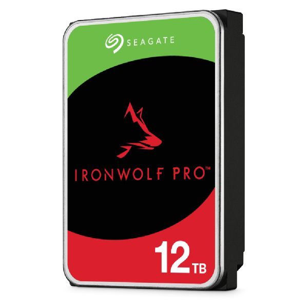 Seagate IronWolf Pro ST12000NT001 disco rigido interno 12 TB 7200 Giri/min 256 MB 3.5" Serial ATA III [ST12000NT001]