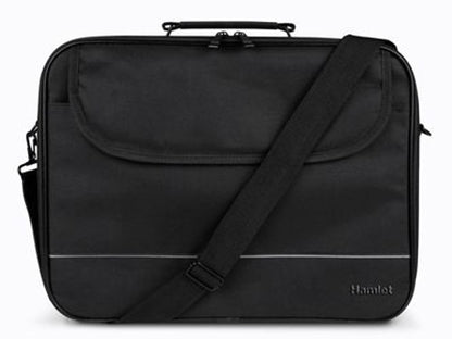 Hamlet XNBAG156BL borsa per notebook 39,6 cm (15.6") Borsa da corriere Nero [XNBAG156BL]