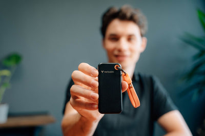 Verbatim Pocket SSD 1 TB USB tipo-C 3.2 Gen 2 (3.1 Gen 2) Nero, Arancione [32193]