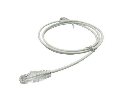 Patch cord Cat.6 UTP 28AWG LSZH Bianco mt.1 [NL-5645471-01]