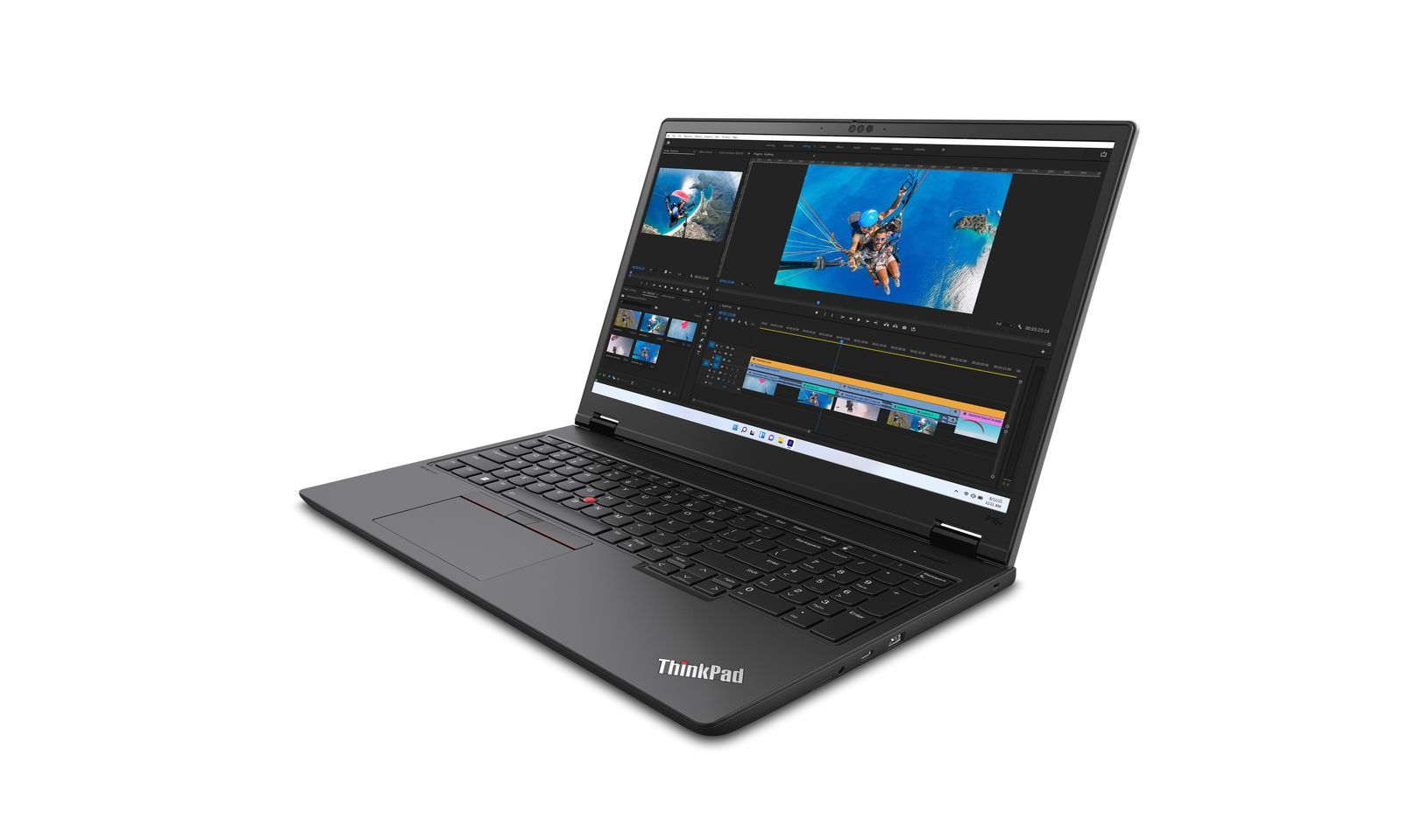 Lenovo ThinkPad P16v Gen 2 (Intel) Intel Core Ultra 7 165H Workstation mobile 40,6 cm (16") WUXGA 32 GB DDR5-SDRAM 1 TB SSD NVIDIA RTX 2000 Ada Wi-Fi 6E (802.11ax) Windows 11 Pro Italiano Nero [21KX000SIX]