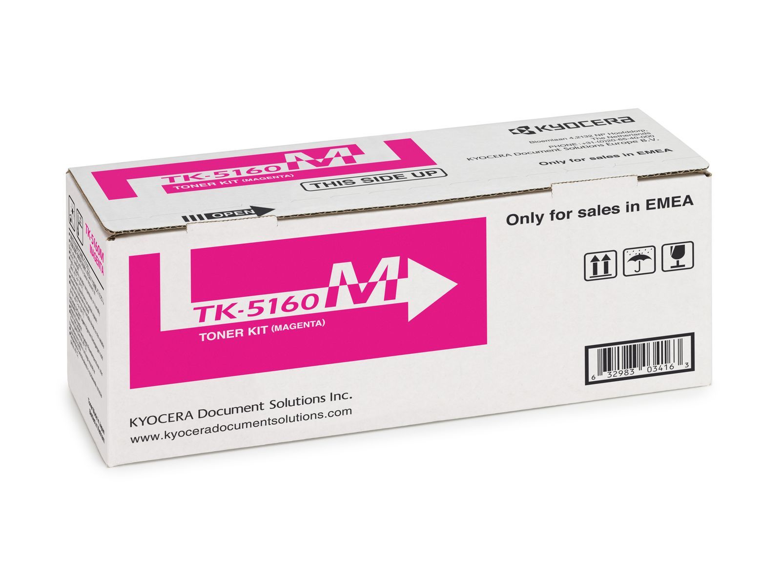 KYOCERA TK-5160M cartuccia toner 1 pz Originale Magenta [1T02NTBNL0]