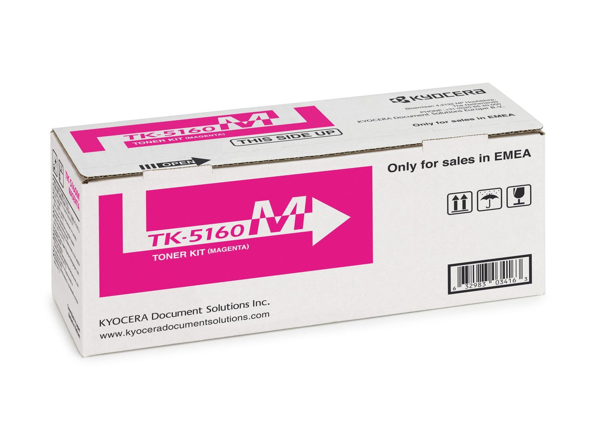 KYOCERA TK-5160M cartuccia toner 1 pz Originale Magenta [1T02NTBNL0]