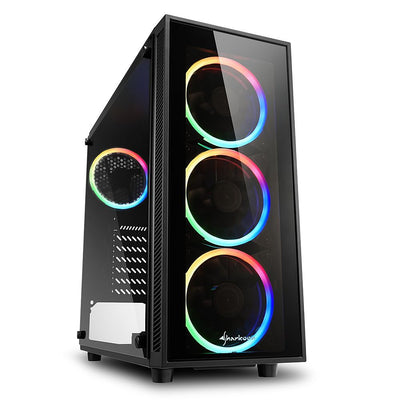 Sharkoon TG4 Midi Tower Nero [TG4RGB]