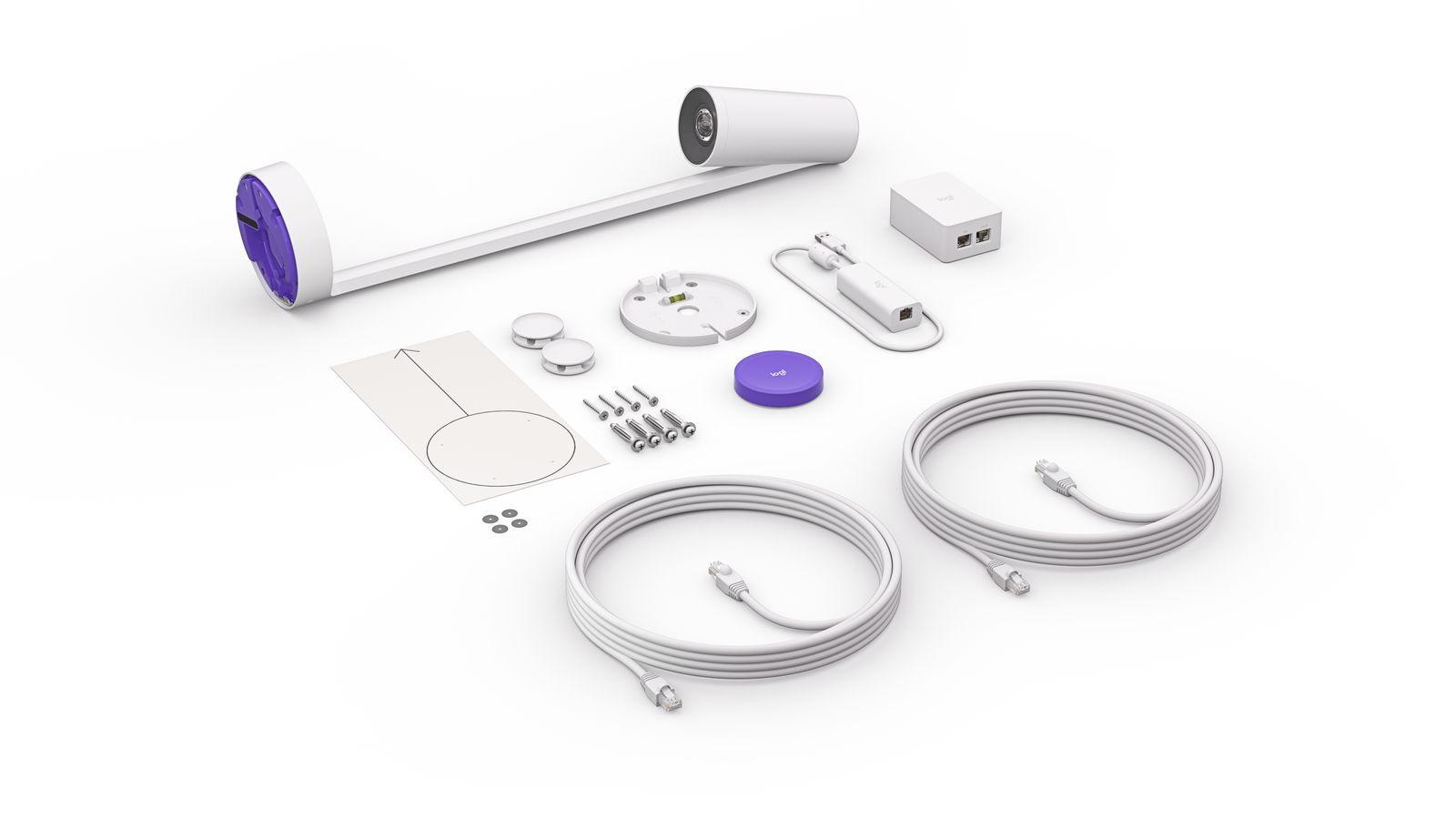 Logitech 960-001332 telecamera per videoconferenza Bianco 1920 x 1080 Pixel 15 fps [960-001332]