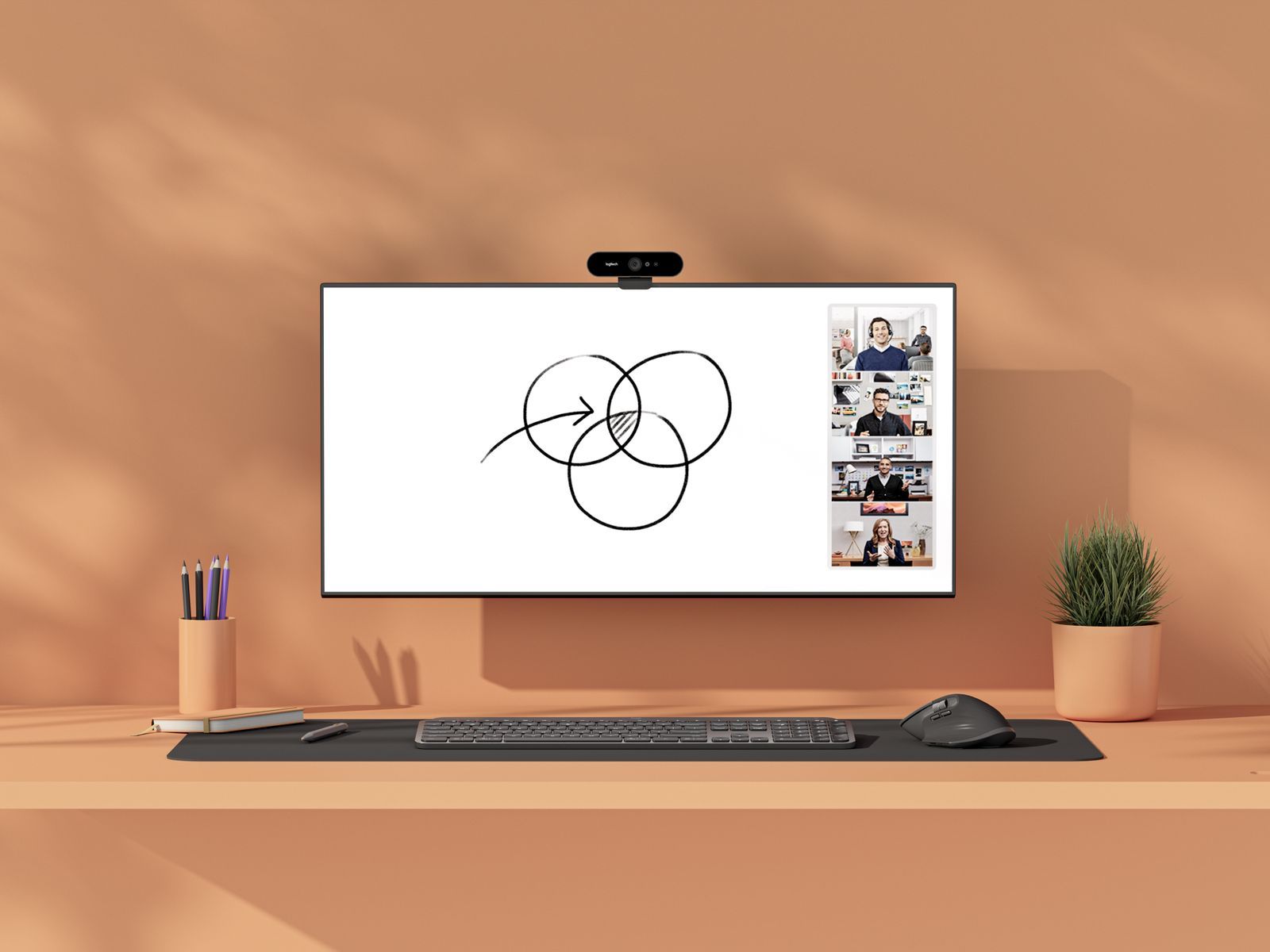 Logitech Scribe sistema di conferenza [960-001332]