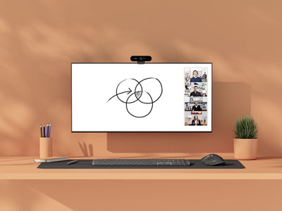Logitech 960-001332 telecamera per videoconferenza Bianco 1920 x 1080 Pixel 15 fps [960-001332]