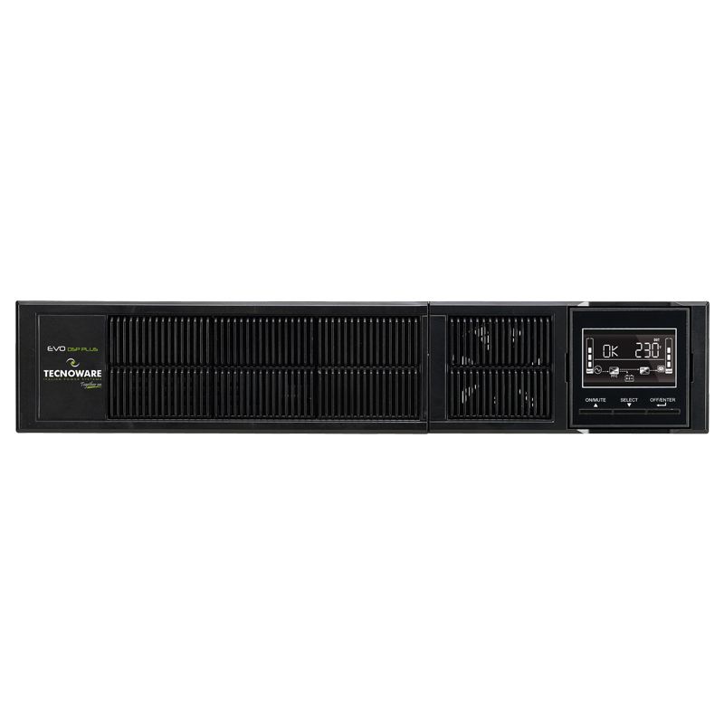 Tecnoware EVO DSP PLUS 2400 gruppo di continuità (UPS) Doppia conversione (online) 2,4 kVA 2160 W 8 presa(e) AC [FGCEDP2402RTIEC]