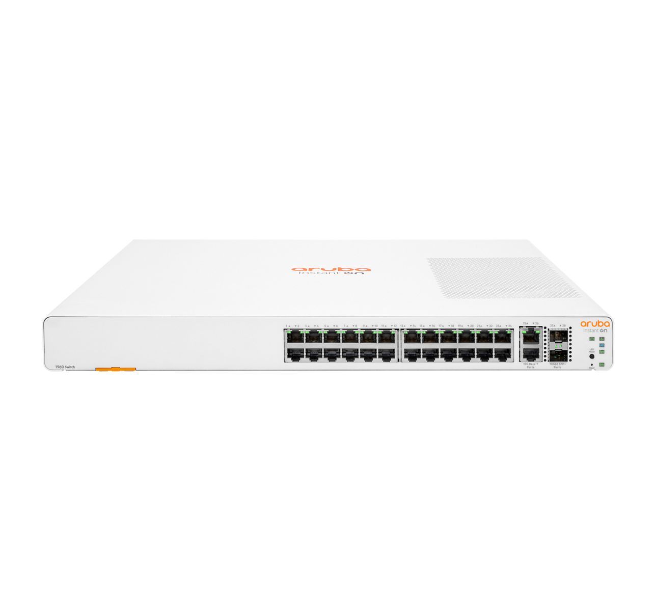 HPE Aruba Networking Aruba Instant On 1960 24G 2XGT 2SFP+ Gestito L2+ Gigabit Ethernet (10/100/1000) 1U Bianco [JL806A#ABB]