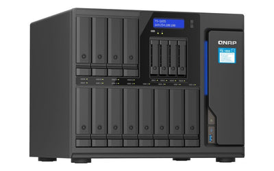 QNAP TS-1655 NAS Tower Intel Atom C5125 8 GB DDR4 0 TB QNAP Turbo System Nero [TS-1655-8G]