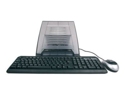 Hamlet Kit Tiramisù piattaforma per Notebook con tastiera e mouse usb [XTMS100KM]