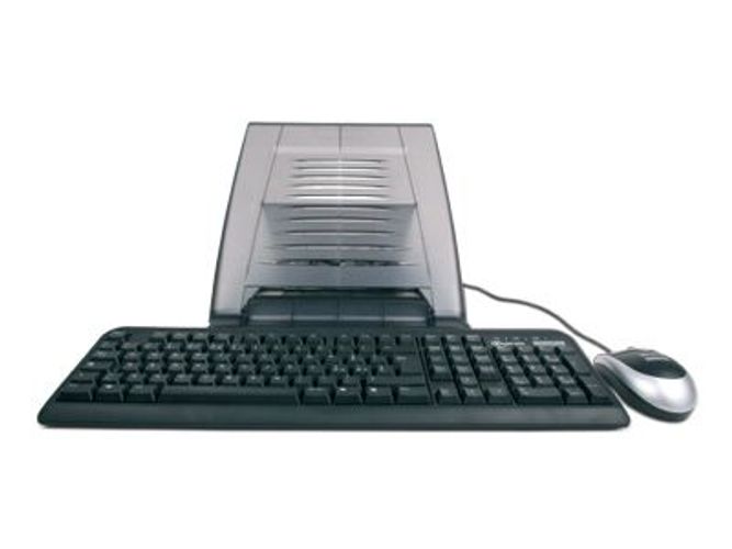 Hamlet Kit Tiramisù piattaforma per Notebook con tastiera e mouse usb [XTMS100KM]