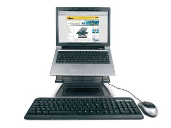 Hamlet Kit Tiramisù piattaforma per Notebook con tastiera e mouse usb [XTMS100KM]