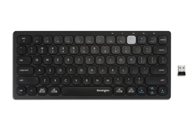 Kensington K75502PN tastiera Bluetooth QWERTY Nordic Nero [K75502IT]
