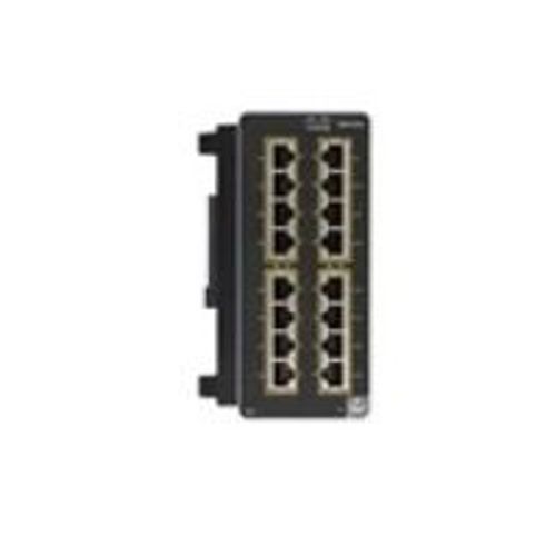 Cisco Catalyst IE3300 Gestito L2 Gigabit Ethernet (10/100/1000) Supporto Power over Ethernet (PoE) Nero [IEM-3300-16P=]