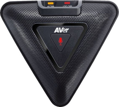 AVer 60U0100000AC accessorio per videoconferenza Microfono Nero [EXPMIC.VCFONE]