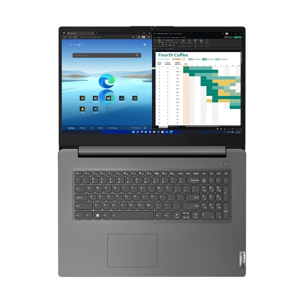 Lenovo V17 Intel Core i5 i5-13420H Computer portatile 43,9 cm (17.3") Full HD 16 GB DDR4-SDRAM 512 GB SSD Wi-Fi 6 (802.11ax) Windows 11 Pro Italiano Grigio [83A2003YIX]