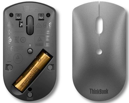 Lenovo ThinkBook mouse Ufficio Ambidestro Bluetooth Ottico 2400 DPI [4Y50X88824]