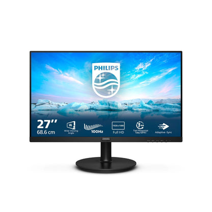 Philips V Line 271V8LAB/00 Monitor PC 68,6 cm (27") 1920 x 1080 Pixel Full HD LCD Nero [271V8LAB/00]