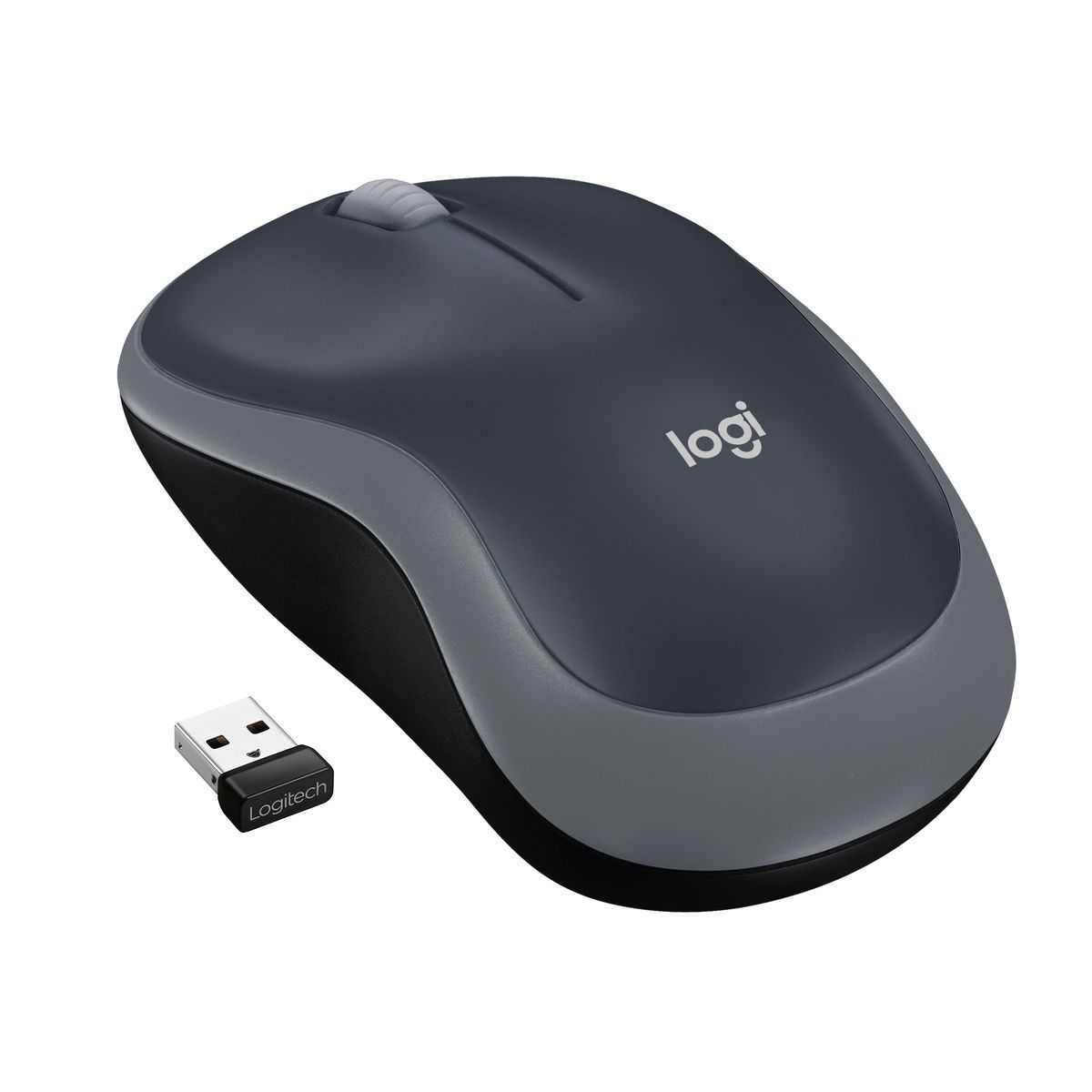 Logitech M185 mouse wireless (nero) [910-002235]