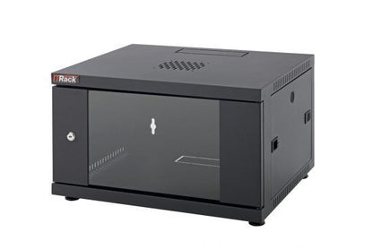 Rack Office Small da parete 9U 550xP600 H.446 Nero [ITR-309211]