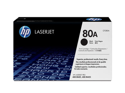HP Cartuccia Toner originale nero LaserJet 80A [CF280A]