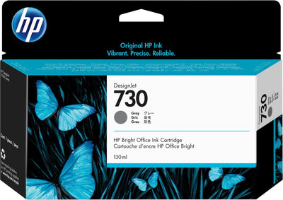 HP Cartuccia di inchiostro grigio DesignJet 730 da 130 ml [P2V66A]