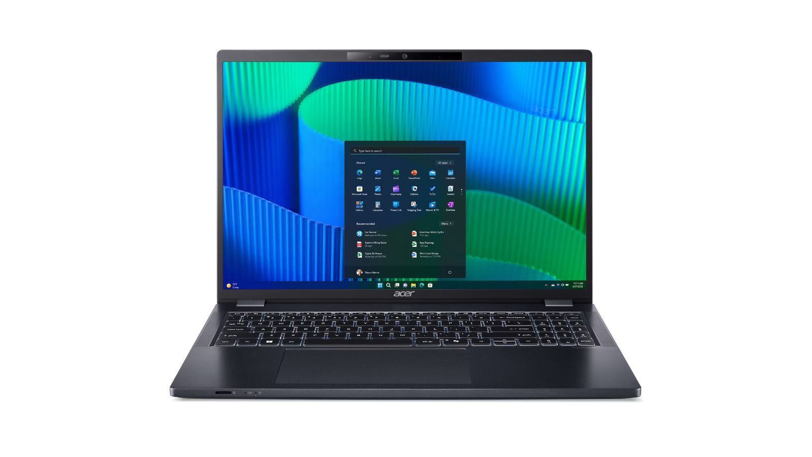 Acer TravelMate P4 TMP416-53-TCO-77T0 Intel Core Ultra 7 155U Computer portatile 40,6 cm (16") WUXGA 16 GB DDR5-SDRAM 1 TB SSD Wi-Fi 6E (802.11ax) Windows 11 Pro Italiano Blu [NX.B9BET.001]