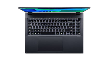 Acer TravelMate P4 TMP416-53-TCO-77T0 Intel Core Ultra 7 155U Computer portatile 40,6 cm (16") WUXGA 16 GB DDR5-SDRAM 1 TB SSD Wi-Fi 6E (802.11ax) Windows 11 Pro Italiano Blu [NX.B9BET.001]