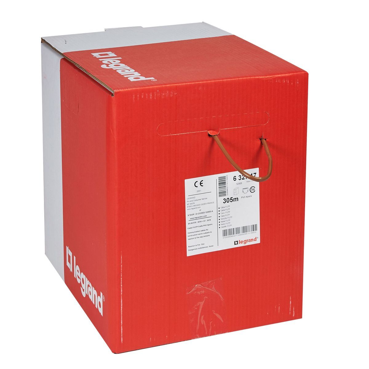 Legrand 632717 cavo di rete Marrone 305 m Cat5e F/UTP (FTP) [LG-632717]