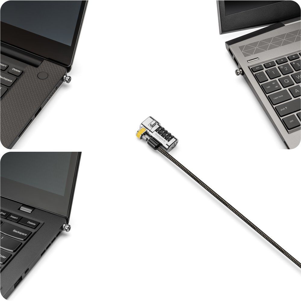 Kensington Lucchetto universale ClickSafe per laptop con combinazione [K68105EU]