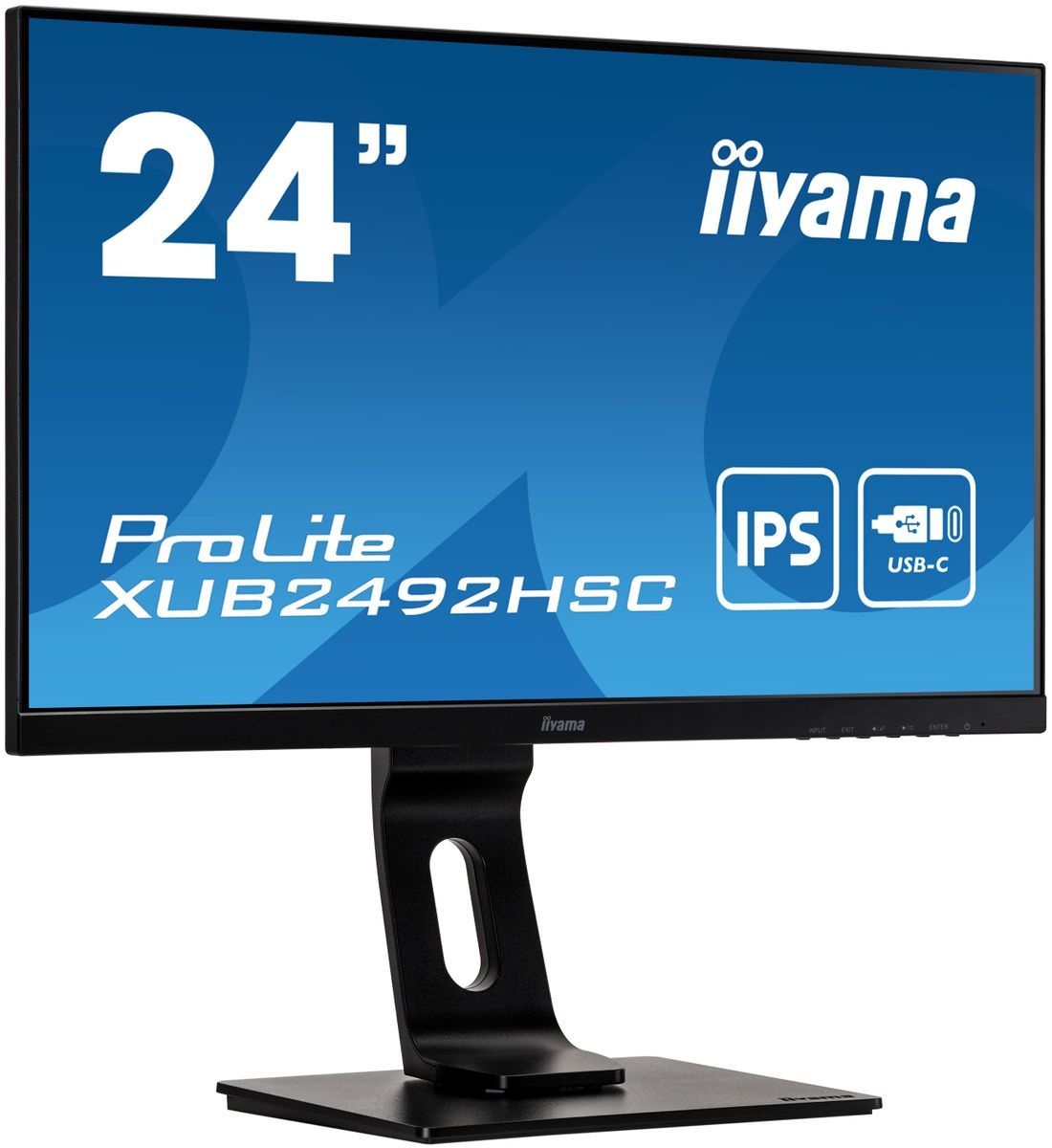 iiyama ProLite XUB2492HSC-B1 Monitor PC 60,5 cm (23.8") 1920 x 1080 Pixel Full HD LCD Nero [XUB2492HSC-B1]