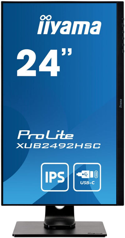 iiyama ProLite XUB2492HSC-B1 Monitor PC 60,5 cm (23.8") 1920 x 1080 Pixel Full HD LCD Nero [XUB2492HSC-B1]