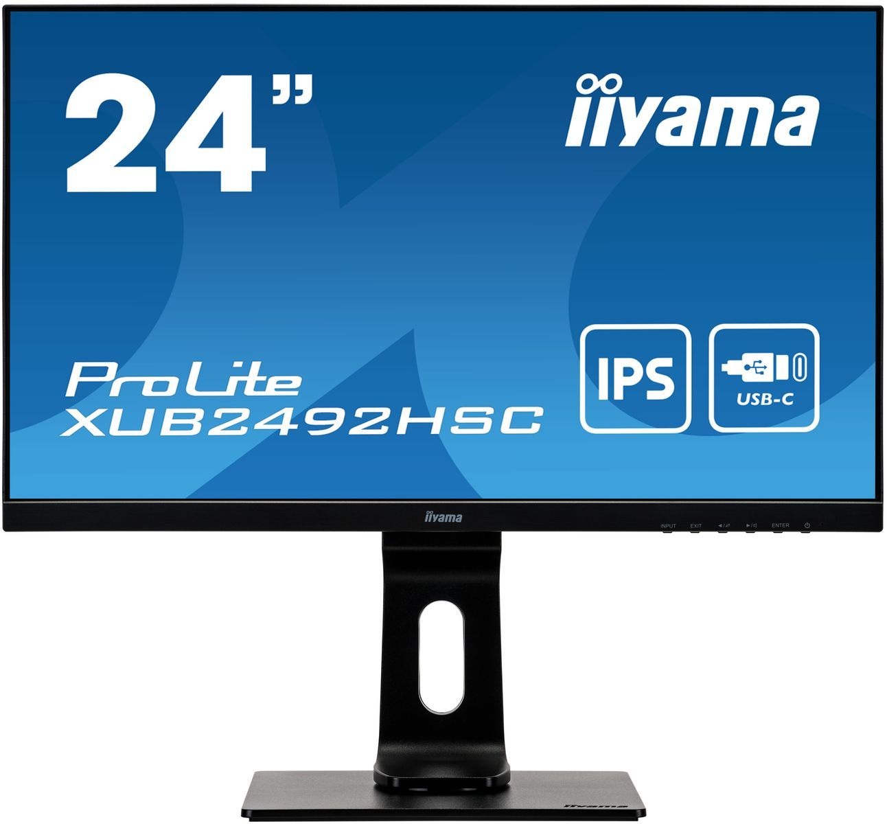 iiyama ProLite XUB2492HSC-B1 Monitor PC 60,5 cm (23.8") 1920 x 1080 Pixel Full HD LCD Nero [XUB2492HSC-B1]