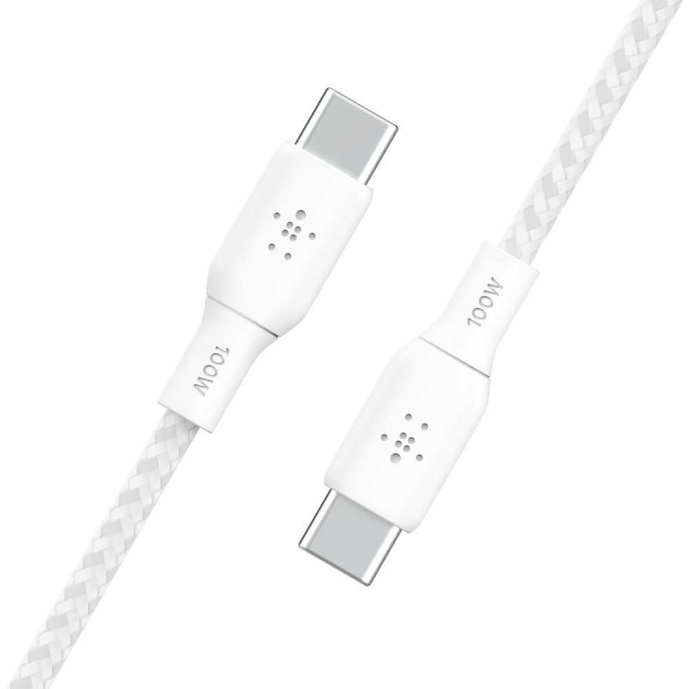 Belkin BOOST CHARGE cavo USB 2 m USB 2.0 USB C Bianco [CAB014BT2MWH]