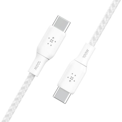 Belkin BOOST CHARGE cavo USB 2 m USB 2.0 USB C Bianco [CAB014BT2MWH]