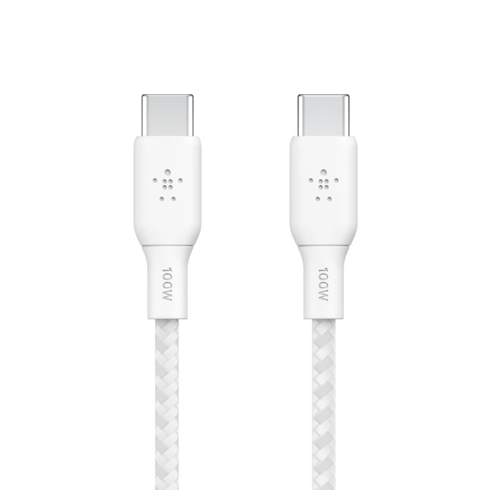 Belkin BOOST CHARGE cavo USB 2 m USB 2.0 USB C Bianco [CAB014BT2MWH]